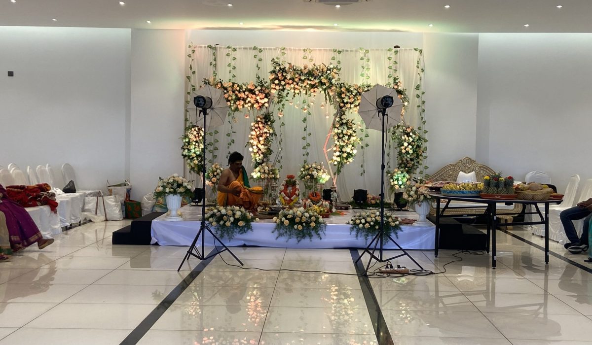 Indoor Banquet Engagement Event