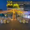 Outdoor Banquet Seating & Lighting